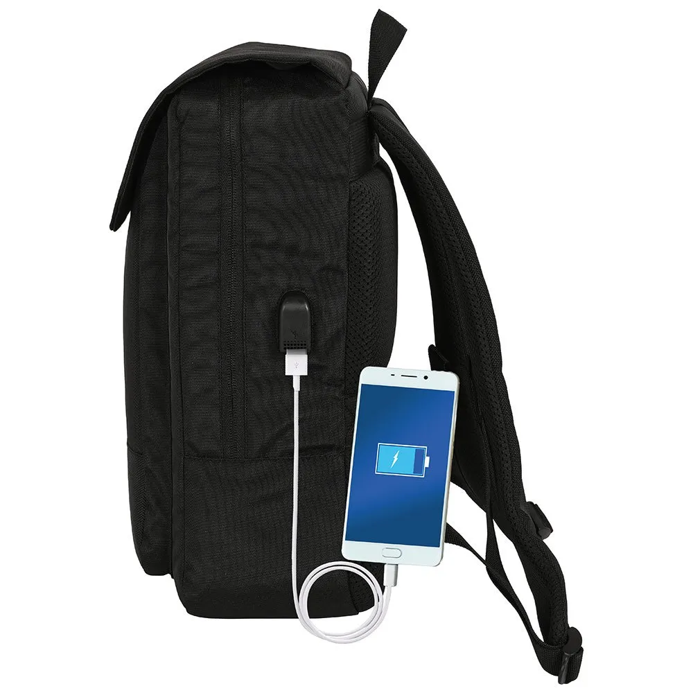 Safta Real Betis Balompié Premium Flap 13.3 ´´+usb Rucksack, Multicolor Safta Real Betis Balompié Premium Flap 13.3 ´´+usb Rucksack, Multicolor
