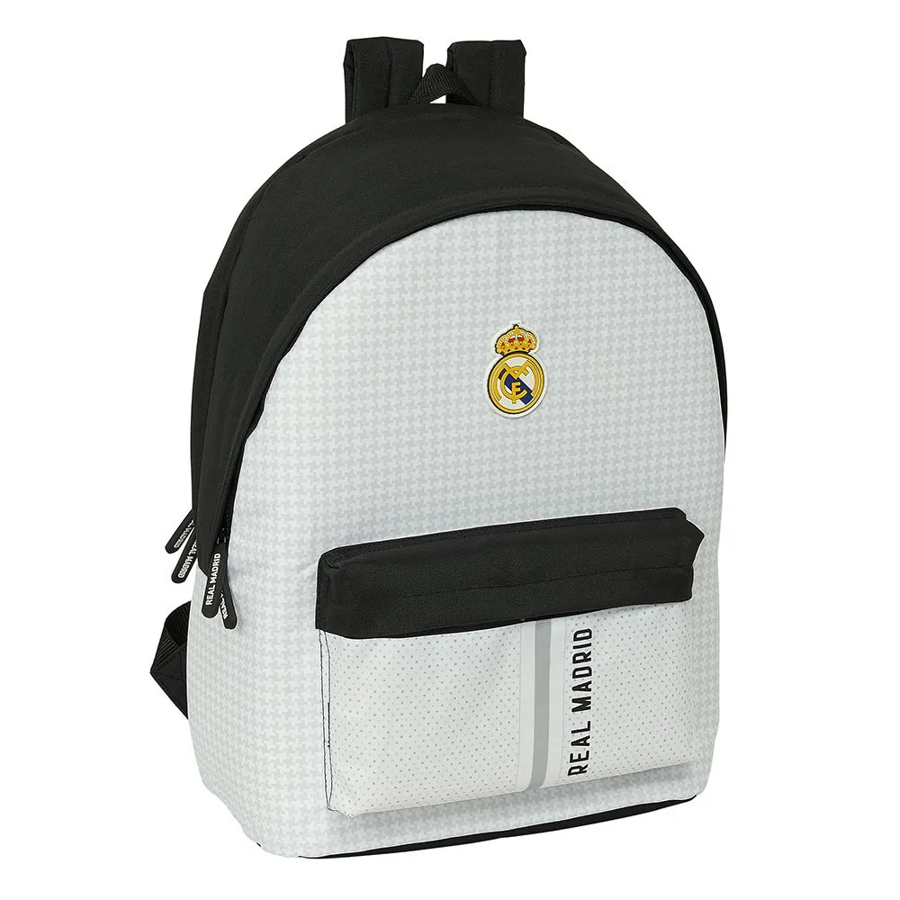 Safta Real Madrid First Kit 24/25 Double For 15.6´´ Rucksack, Multicolor Safta Real Madrid First Kit 24/25 Double For 15.6´´ Rucksack, Multicolor