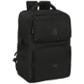 Safta Real Madrid Premium 2 Pockets 15.6´´+usb Rucksack, Multicolor