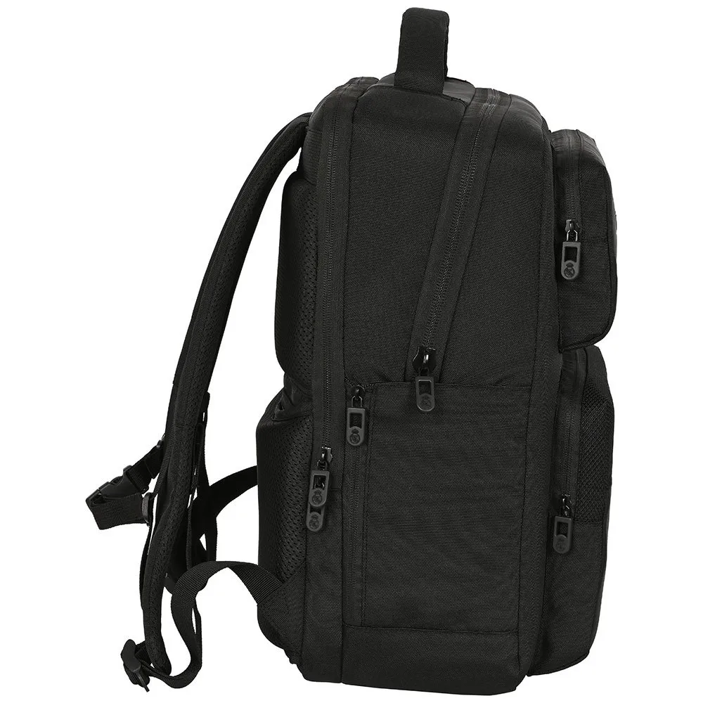 Safta Real Madrid Premium 2 Pockets 15.6´´+usb Rucksack, Multicolor Safta Real Madrid Premium 2 Pockets 15.6´´+usb Rucksack, Multicolor