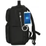 Safta Real Madrid Premium 2 Pockets 15.6´´+usb Rucksack, Multicolor