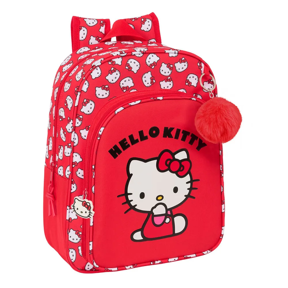 Safta Small Hello Kitty Iconic Rucksack, Multicolor