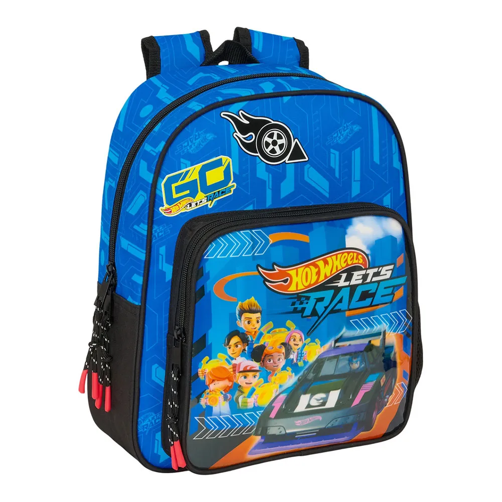 Safta Small Hot Wheels Let´s Race Rucksack, Multicolor Safta Small Hot Wheels Let´s Race Rucksack, Multicolor