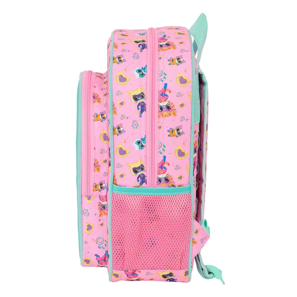 Safta Small Superkitties Rucksack, Multicolor