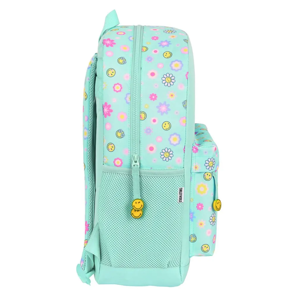 Safta Smiley World Summer Fun Rucksack, Multicolor 1 Safta Smiley World Summer Fun Rucksack, Multicolor 1