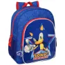 Safta Sonic "los Geht´s!" Junior-rucksack 38 Cm, Multicolor