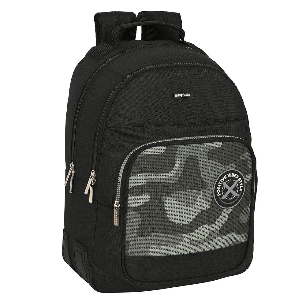 Safta Stone Double Rucksack, Multicolor