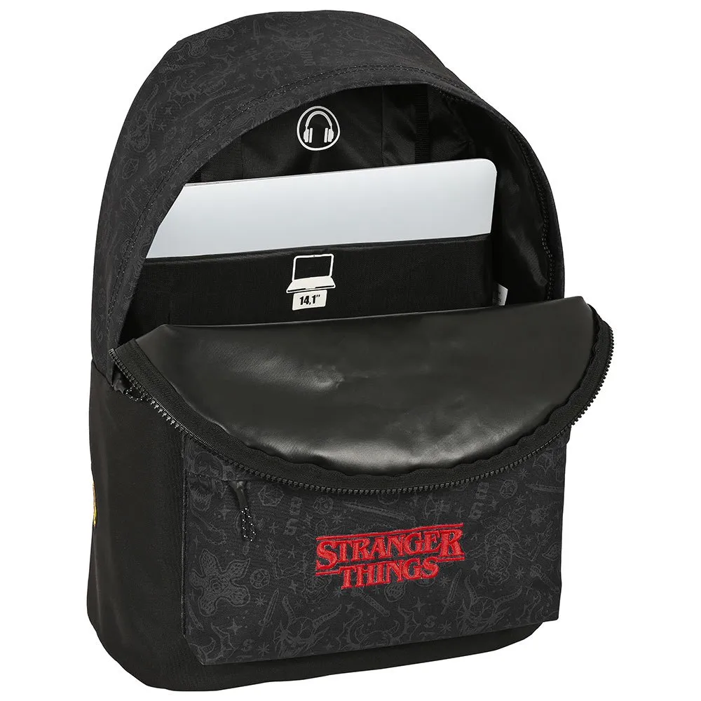 Safta Stranger Things 14.1´´ Rucksack, Multicolor Safta Stranger Things 14.1´´ Rucksack, Multicolor