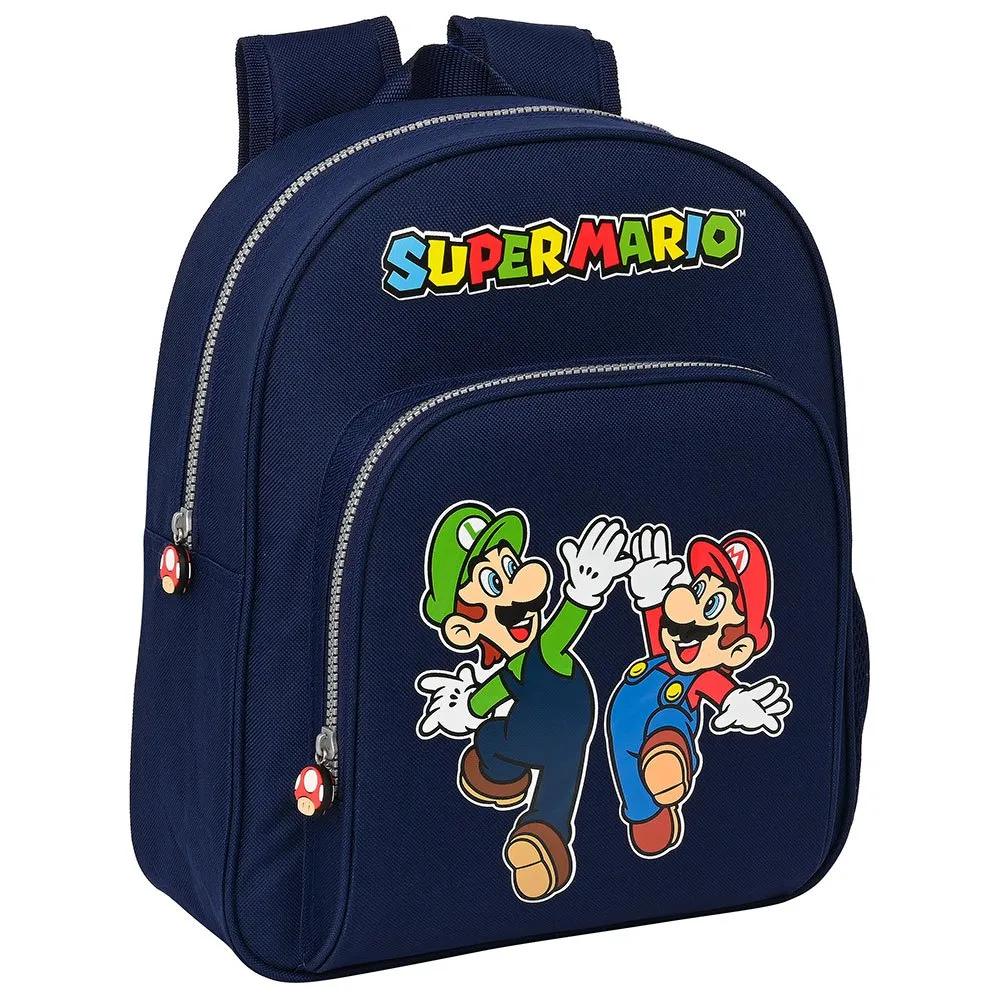 Safta Super Mario Small 34 Cm Rucksack, Multicolor Safta Super Mario Small 34 Cm Rucksack, Multicolor