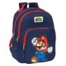 Safta Super Mario World Double Rucksack, Multicolor