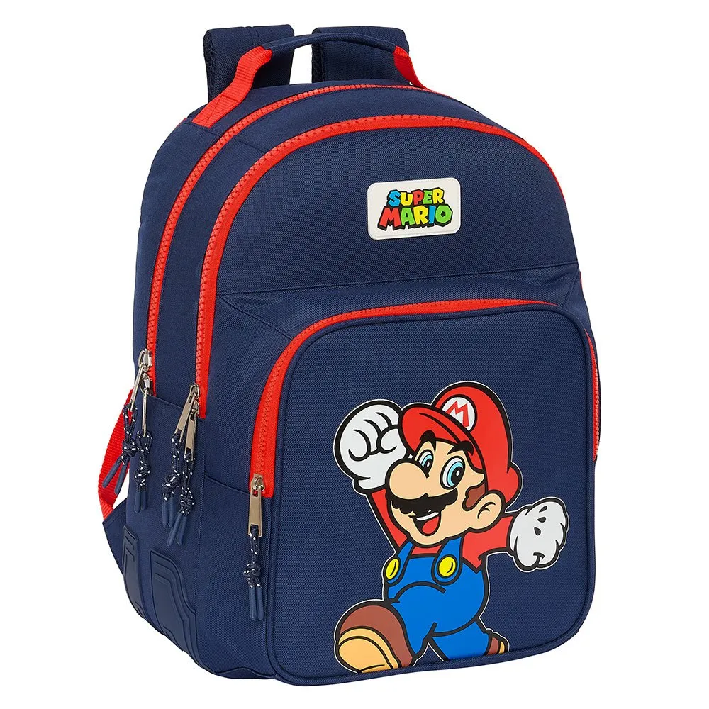 Safta Super Mario World Double Rucksack, Multicolor