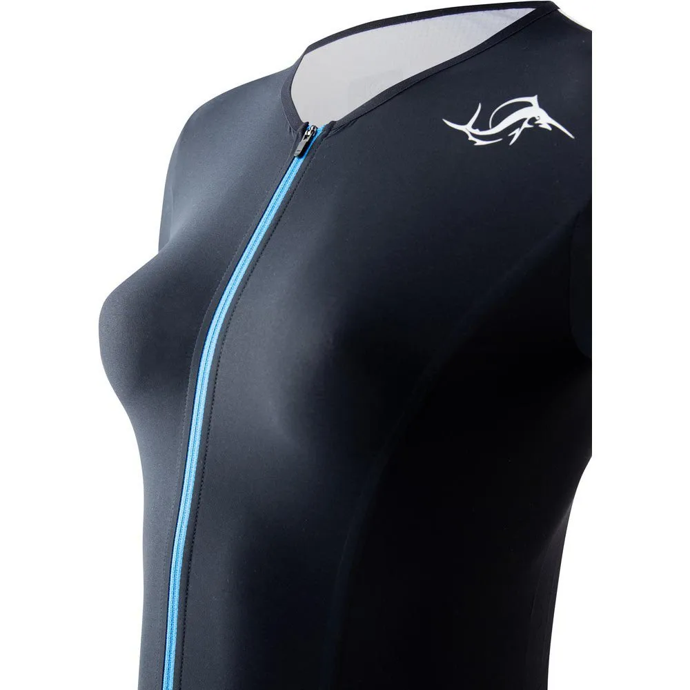 sailfish Aerosuit Pro Kurzarm-trisuit female, Black / blue sailfish Aerosuit Pro Kurzarm-trisuit female, Black / blue