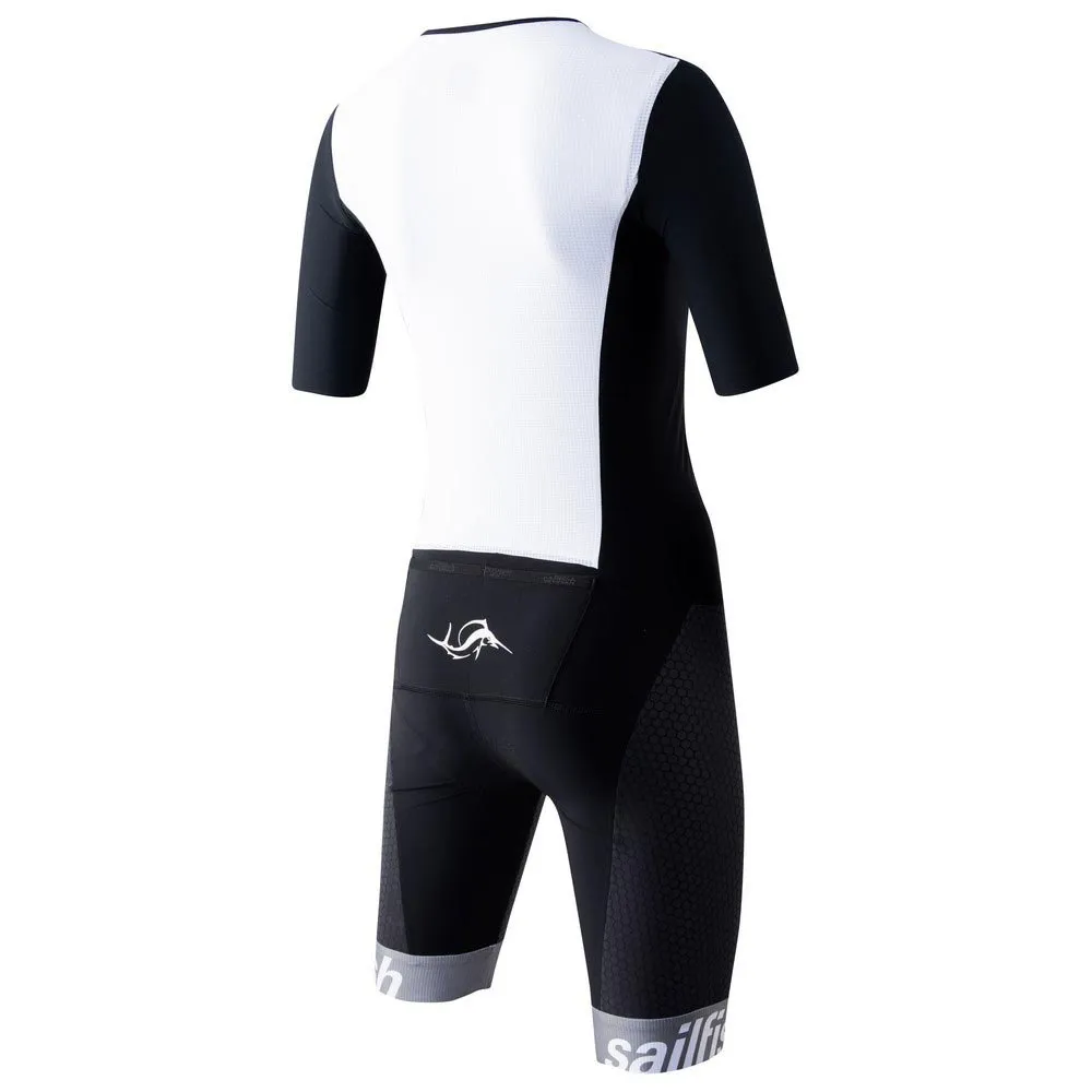 sailfish Aerosuit Pro Kurzarm-trisuit female, Black / blue sailfish Aerosuit Pro Kurzarm-trisuit female, Black / blue