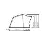Salewa Alpine Hut Iv Zelt, Cactus / grey, 4PL