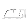 Salewa Alpine Lodge V Zelt, Cactus / grey, 5PL