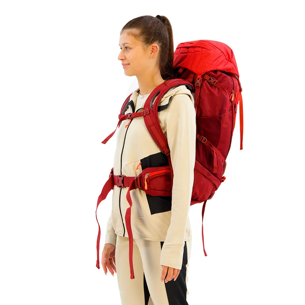 Salewa Alptreck 38+5l Rucksack, Pompeian red / syrah