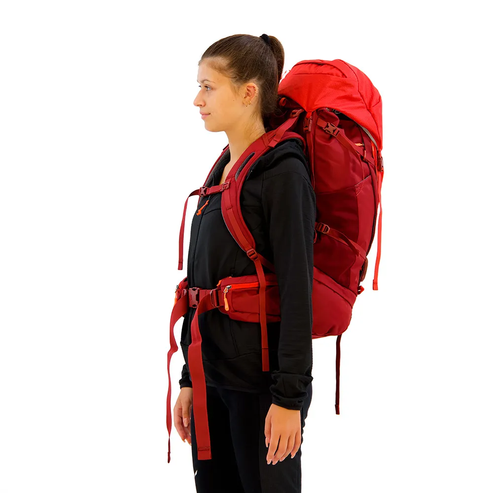 Salewa Alptreck 50+10l Rucksack, Pompeian red / syrah Salewa Alptreck 50+10l Rucksack, Pompeian red / syrah