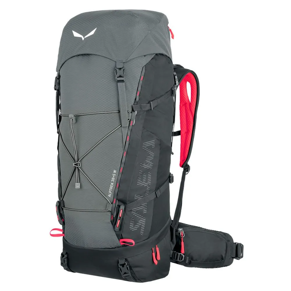 Salewa Alptrek 38+5l Rucksack, Quiet shade / fluo coral Salewa Alptrek 38+5l Rucksack, Quiet shade / fluo coral