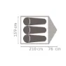 Salewa Atlas Iii Zelt, Cactus / grey, 3PL