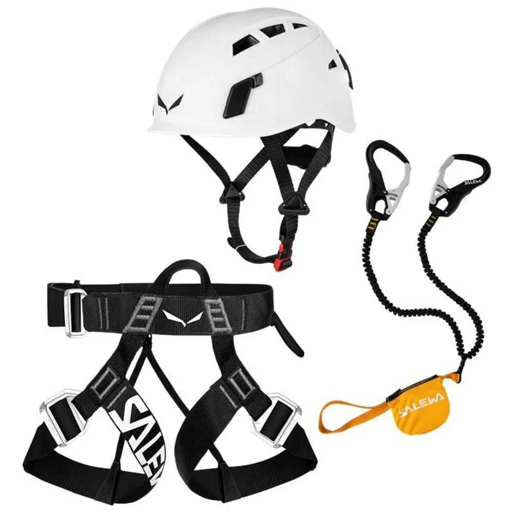 Salewa Core/vf Evo/toxo 3.0 Klettersteigset, Black / yellow Salewa Core/vf Evo/toxo 3.0 Klettersteigset, Black / yellow