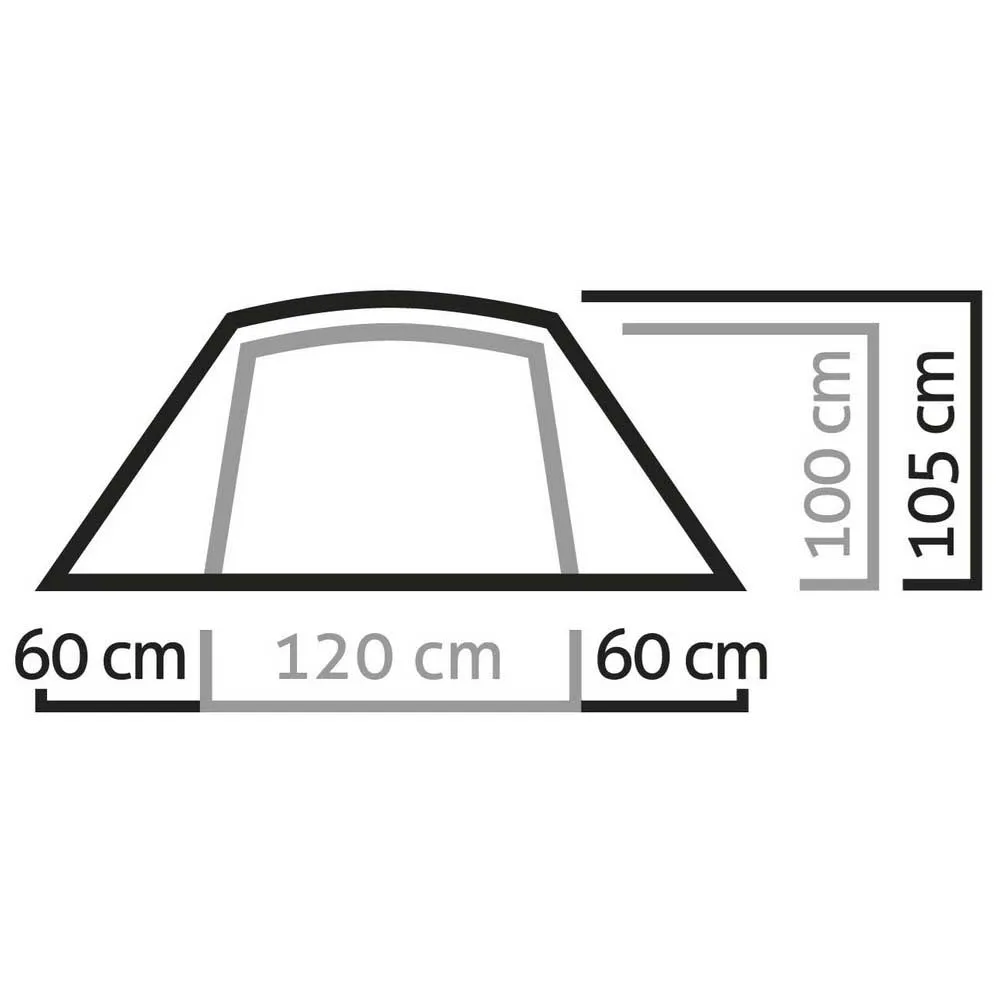 Salewa Denali Ii Zelt, Cactus / grey, 2PL Salewa Denali Ii Zelt, Cactus / grey, 2PL