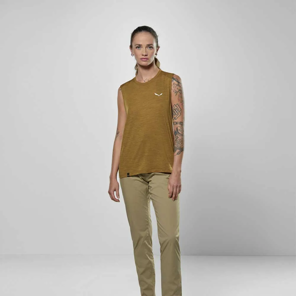 Salewa Eagle Minilogo Am ärmelloses T-shirt