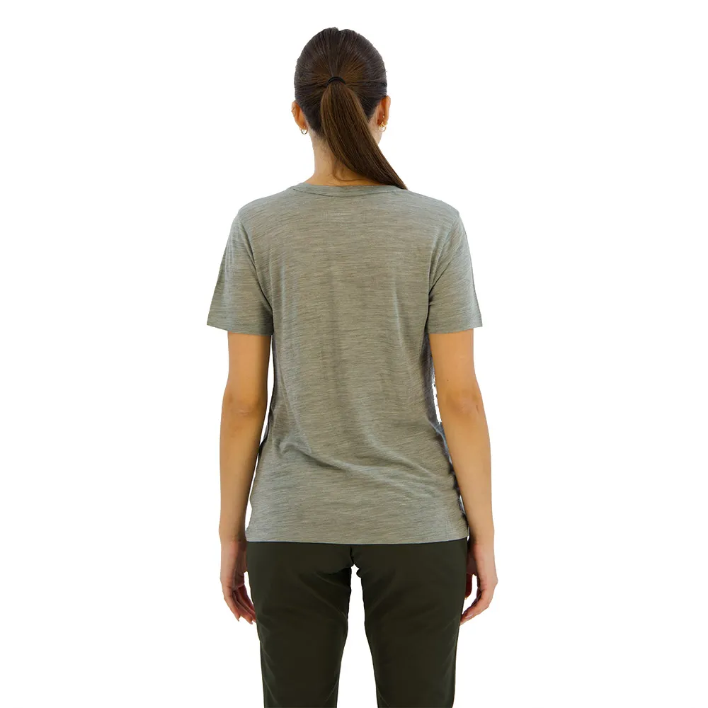Salewa Eagle Minilogo Am Kurzarm-t-shirt, Shadow 1