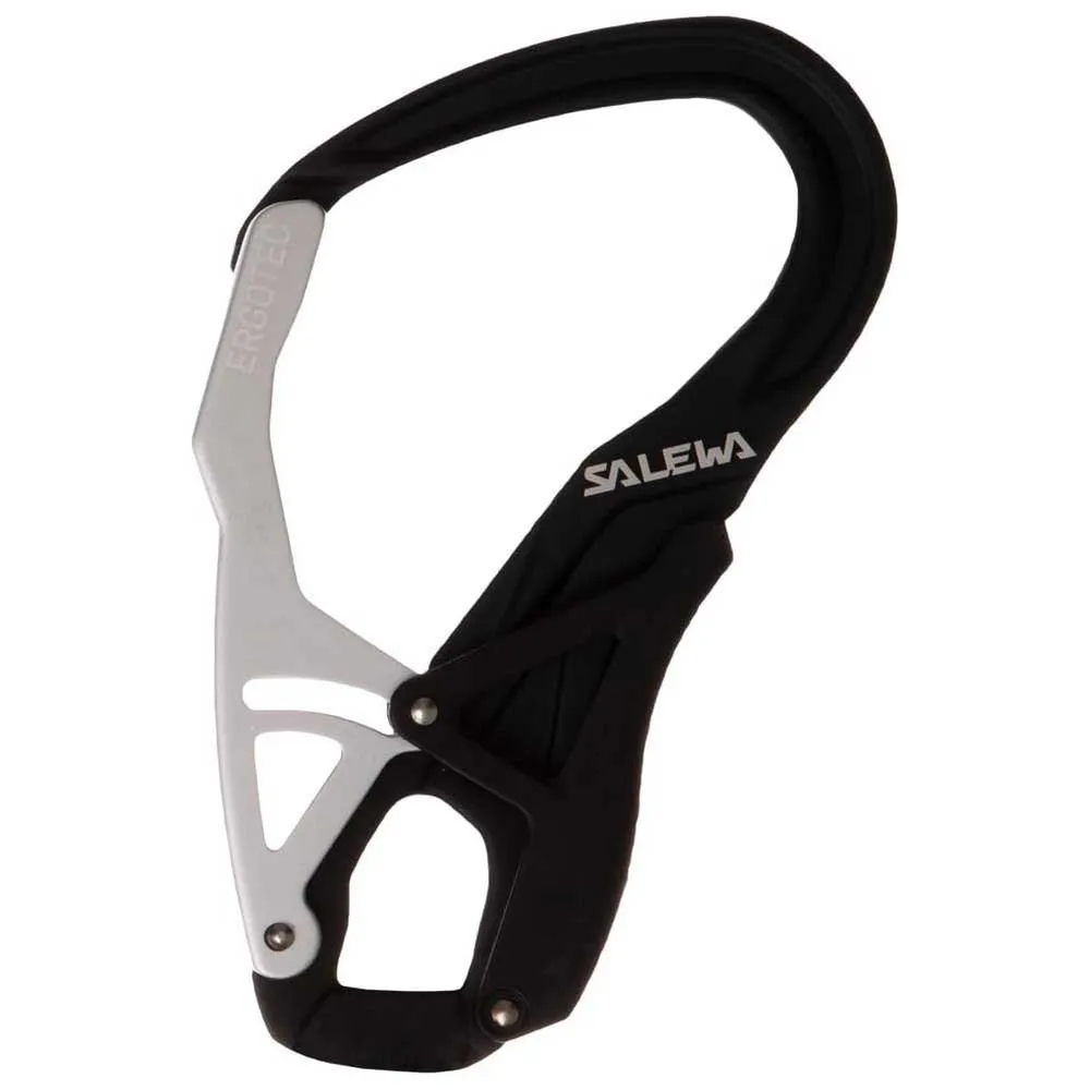 Salewa Ergotec 3.0 Vf Karabiner Karabinerhaken, Black / silver, One Size Salewa Ergotec 3.0 Vf Karabiner Karabinerhaken, Black / silver, One Size