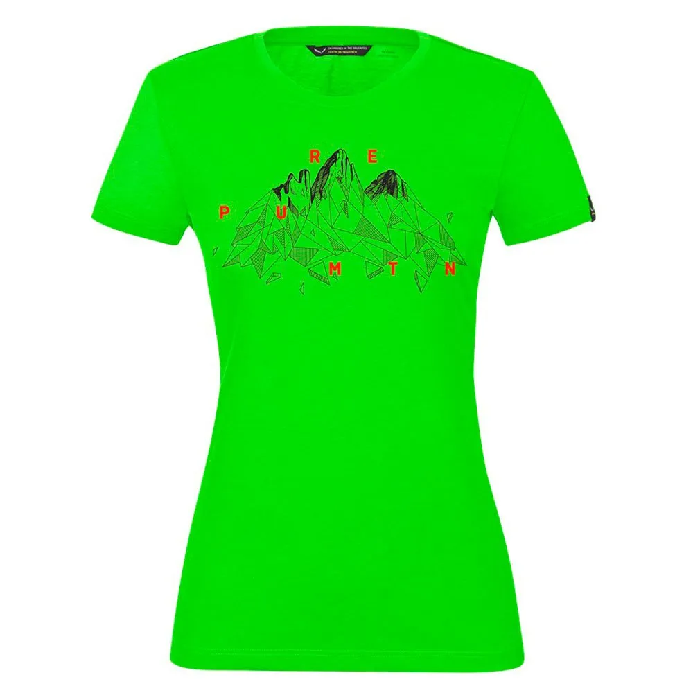 Salewa Geometric Kurzarm-t-shirt Salewa Geometric Kurzarm-t-shirt