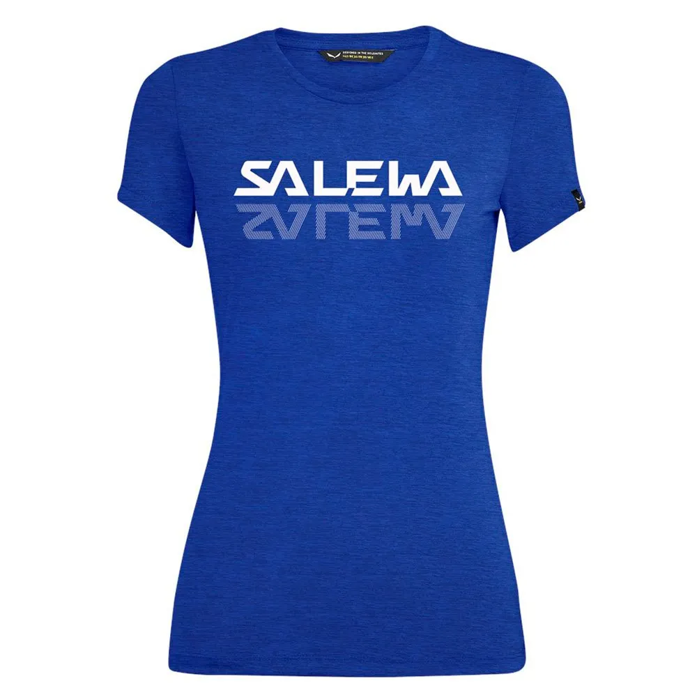 Salewa Graphic Dri-release Kurzarm-t-shirt, Electric melange Salewa Graphic Dri-release Kurzarm-t-shirt, Electric melange
