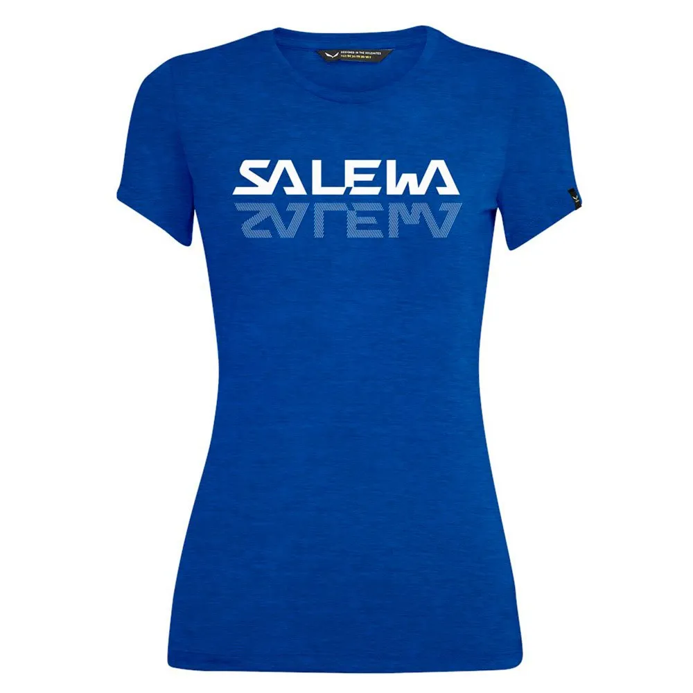 Salewa Graphic Dri-release Kurzarm-t-shirt, Electric melange Salewa Graphic Dri-release Kurzarm-t-shirt, Electric melange