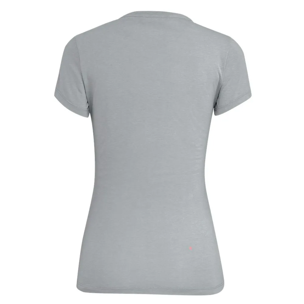 Salewa Lines Graphic Kurzarm-t-shirt, Heather grey melange / flowers Salewa Lines Graphic Kurzarm-t-shirt, Heather grey melange / flowers