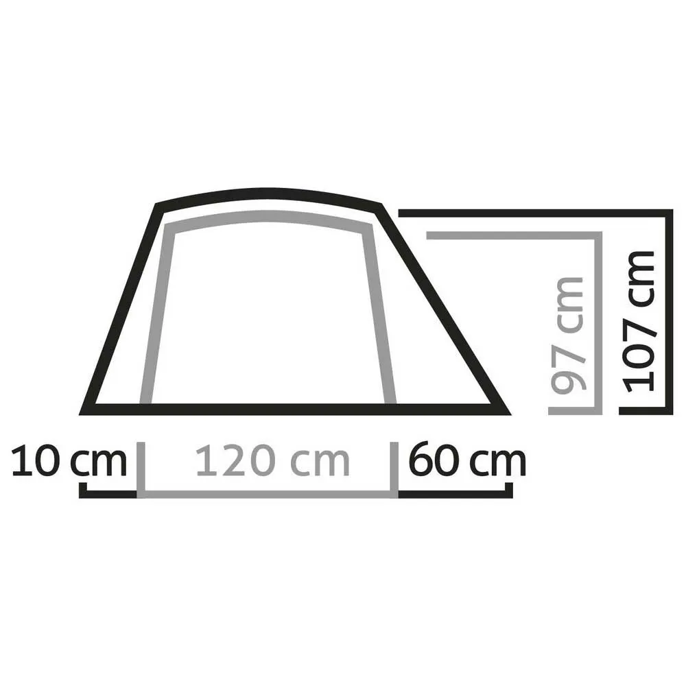 Salewa Micra Ii Zelt, Cactus / grey, 2PL Salewa Micra Ii Zelt, Cactus / grey, 2PL