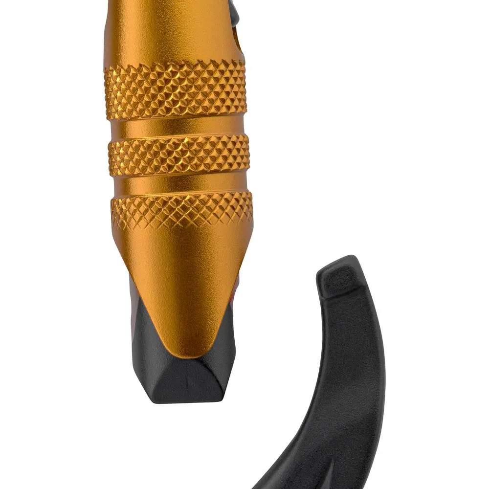 Salewa Ortles Hms C3 M Karabinerhaken, Black / orange, One Size Salewa Ortles Hms C3 M Karabinerhaken, Black / orange, One Size