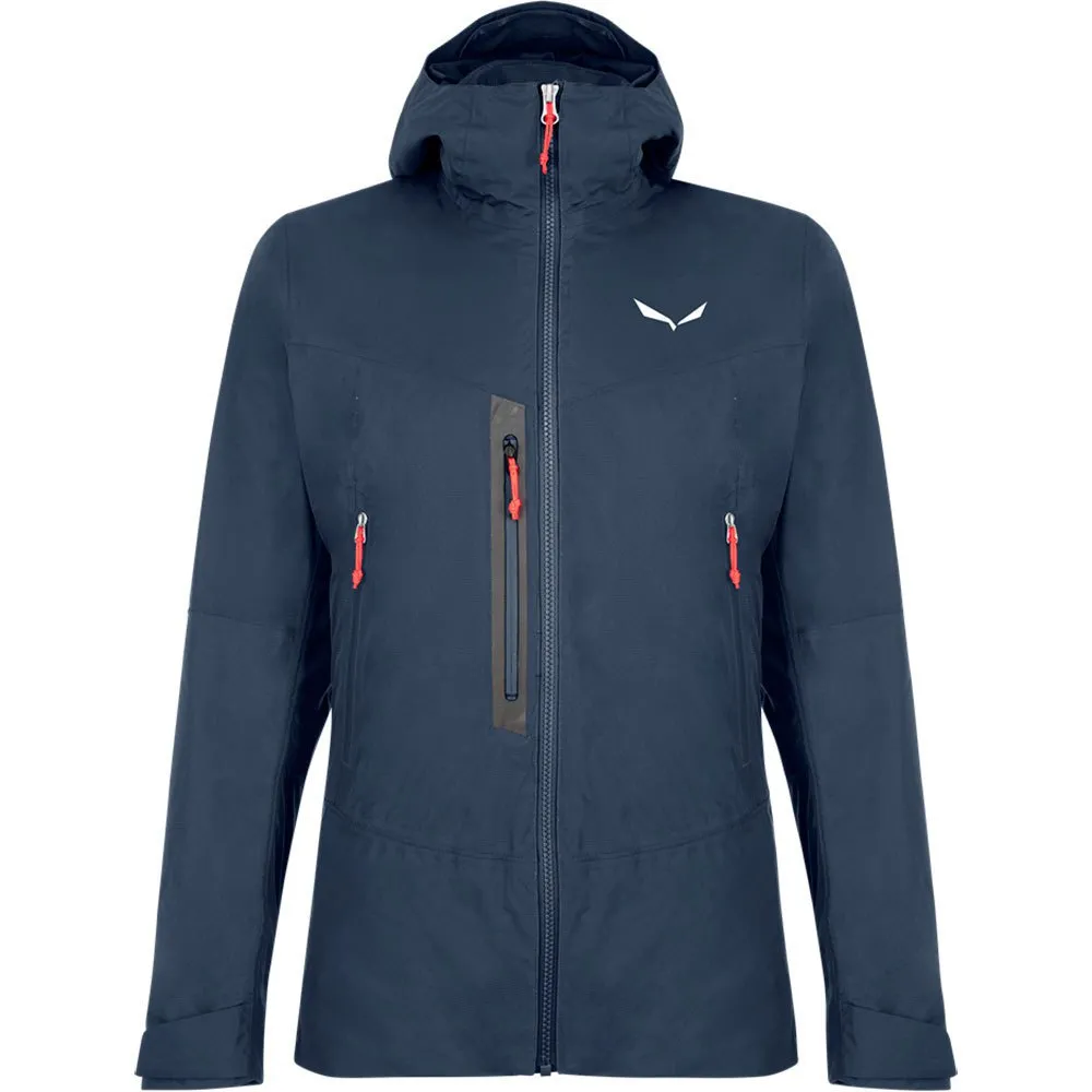Salewa Pelmo Convertible Powertex/polarlite Abnehmbare Jacke, Navy blazer / fluo coral int navy blazer Salewa Pelmo Convertible Powertex/polarlite Abnehmbare Jacke, Navy blazer / fluo coral int navy blazer