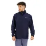 Navy blazer / black out
