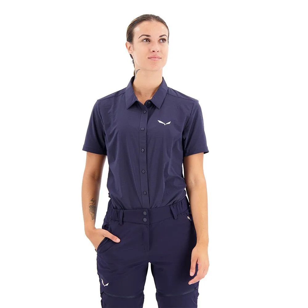 Salewa Puez Minicheck 2 Dryton Kurzarmhemd