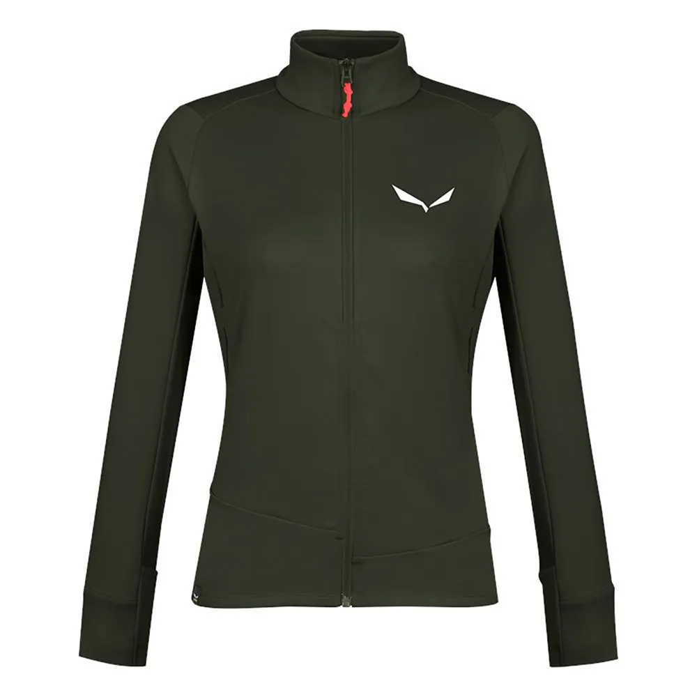 Salewa Puez Pl Softshell Fleece Mit Durchgehendem Reißverschluss, Dark olive Salewa Puez Pl Softshell Fleece Mit Durchgehendem Reißverschluss, Dark olive