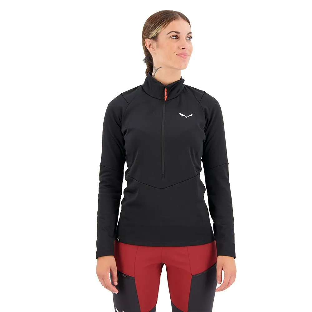 Salewa Puez Pullover Fleece Mit Halbem Reißverschluss Salewa Puez Pullover Fleece Mit Halbem Reißverschluss