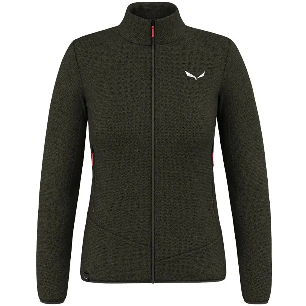 Salewa Puez Rocca Pl Fleece Mit Durchgehendem Reißverschluss