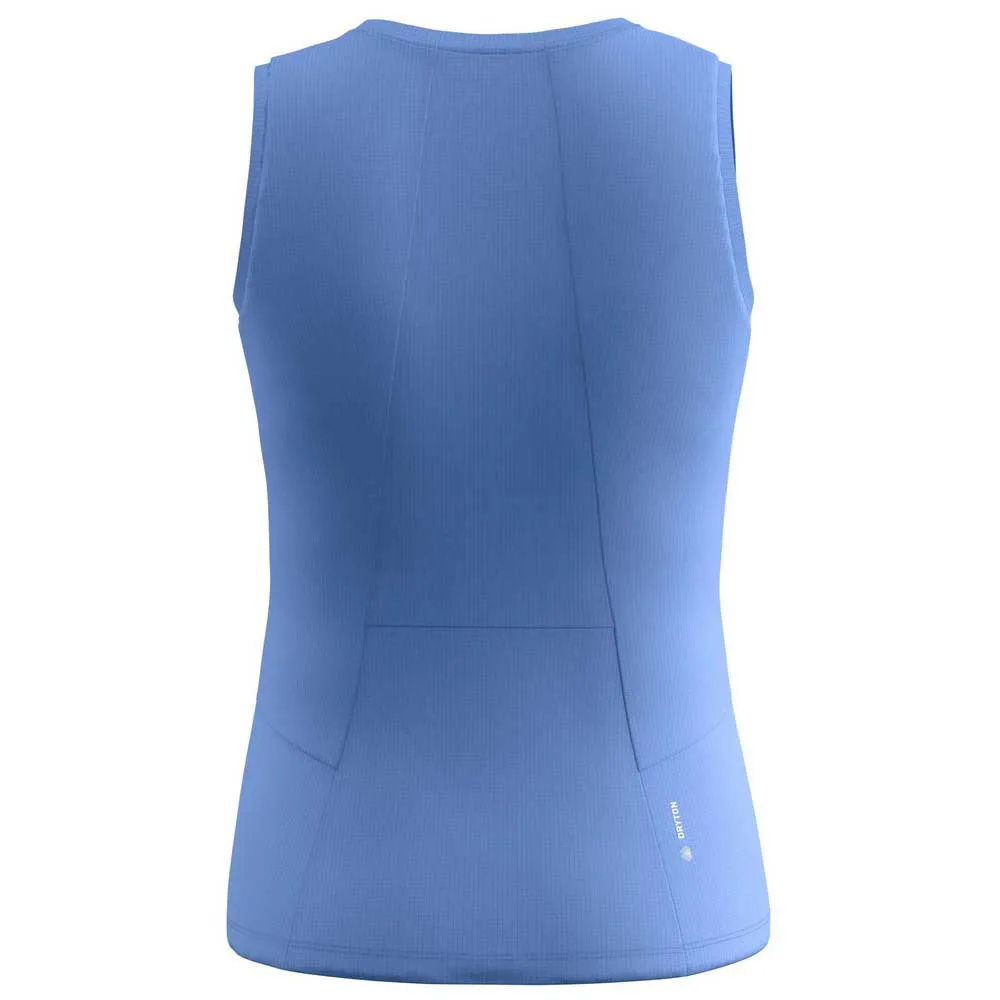 Salewa Puez Sporty Dry ärmelloses T-shirt, Morning blue
