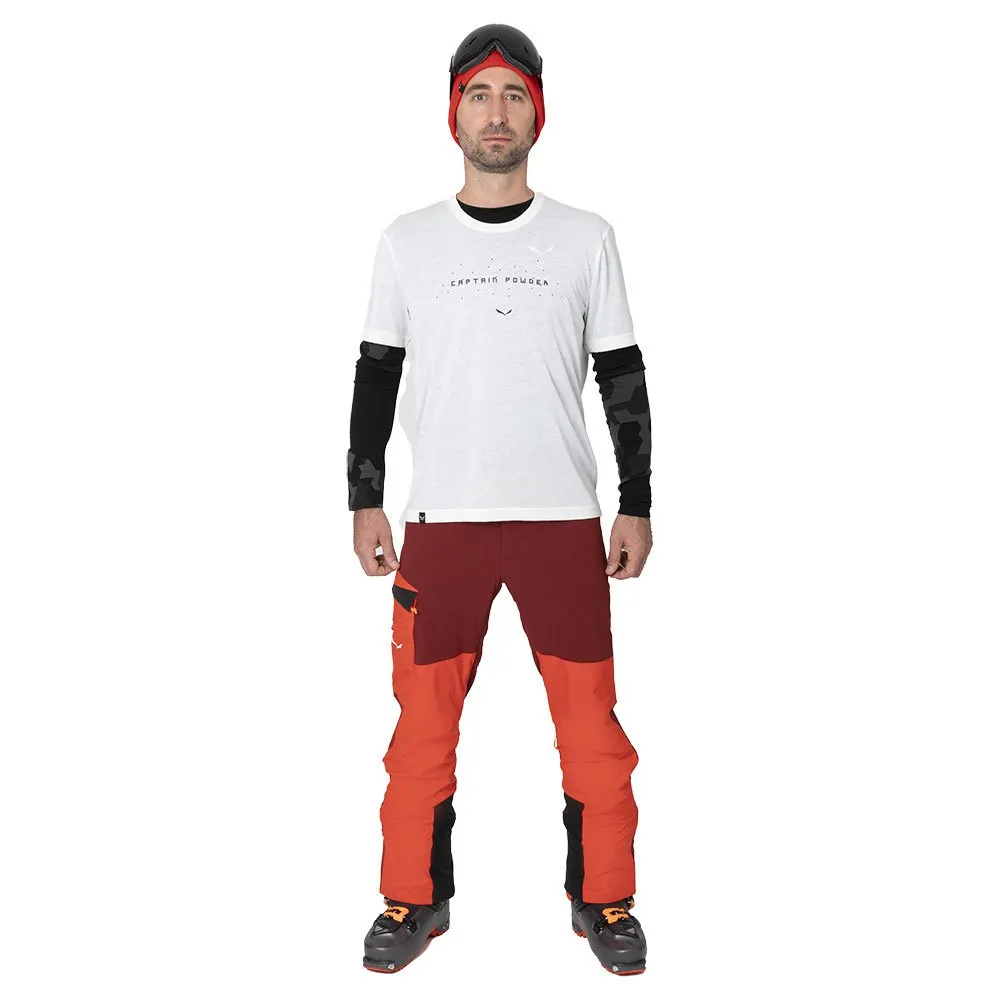 Salewa Pure Snow Cptn Dry Kurzarm-t-shirt Salewa Pure Snow Cptn Dry Kurzarm-t-shirt