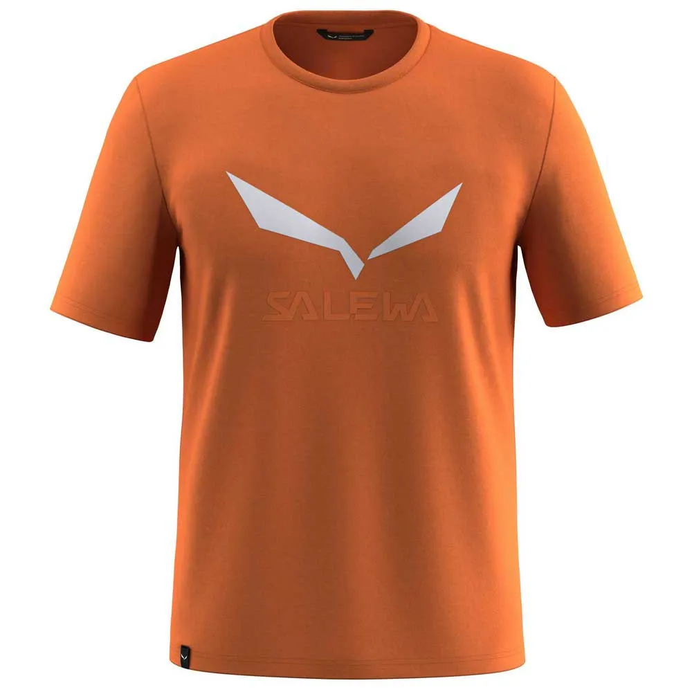 Salewa Solid Logo Dry Kurzarm-t-shirt