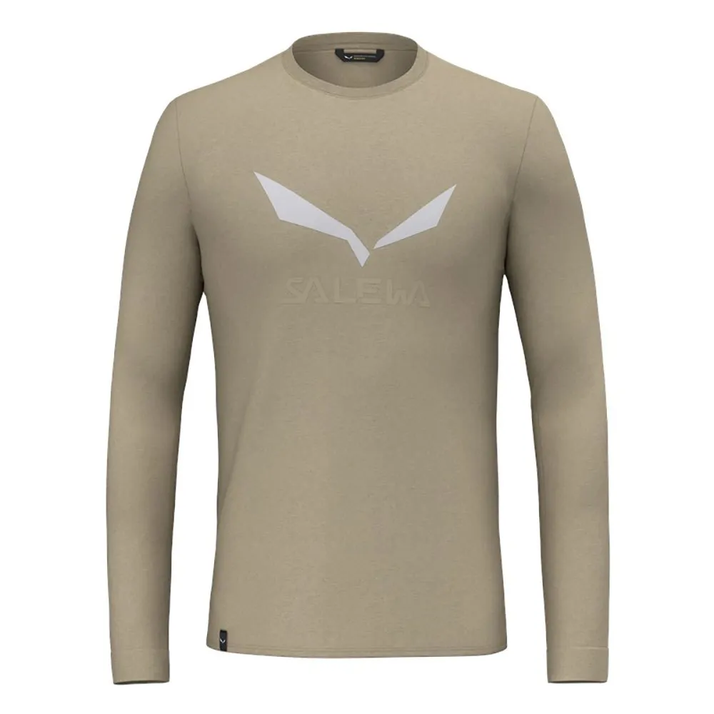 Salewa Solid Logo Dry Langarm-t-shirt Salewa Solid Logo Dry Langarm-t-shirt