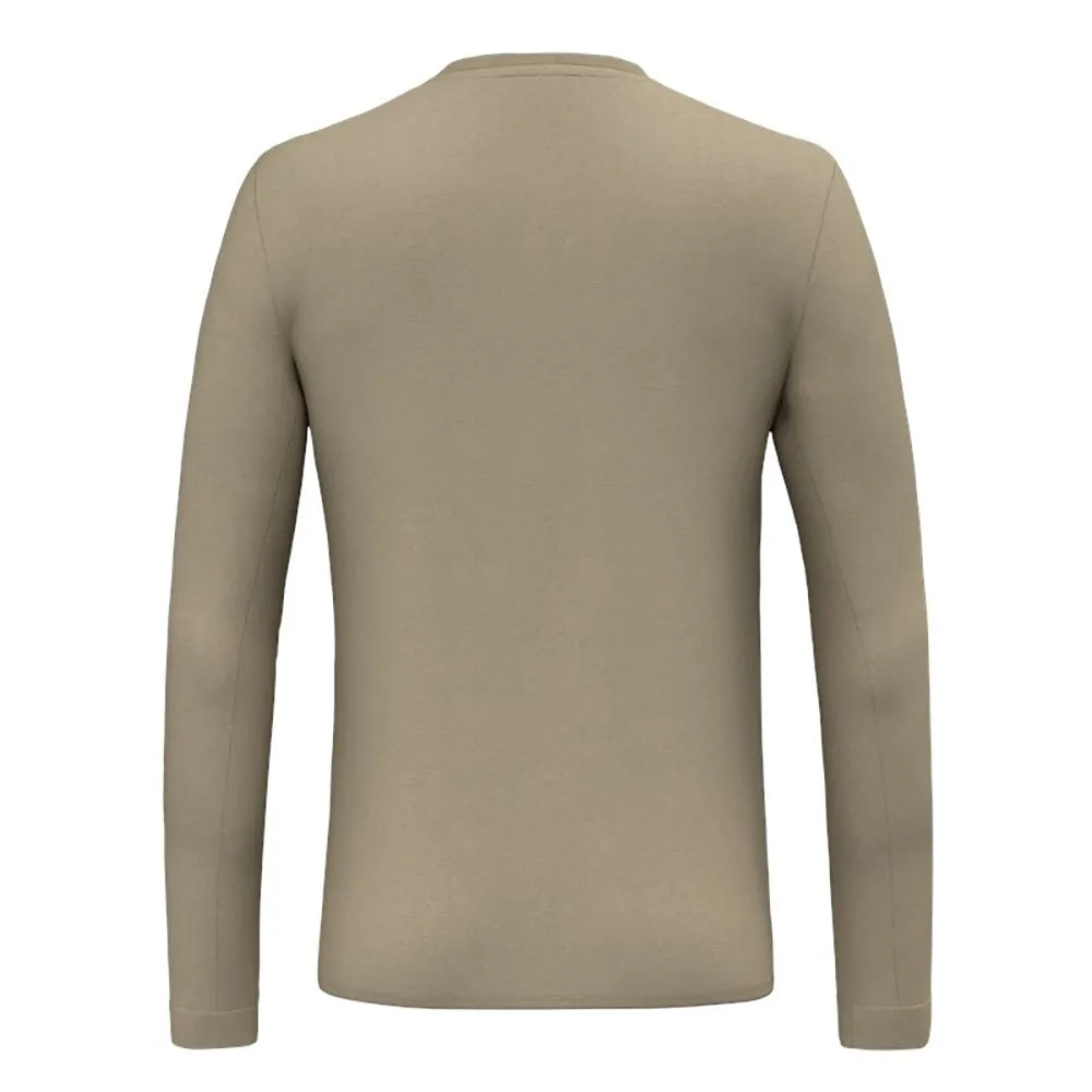 Salewa Solid Logo Dry Langarm-t-shirt Salewa Solid Logo Dry Langarm-t-shirt