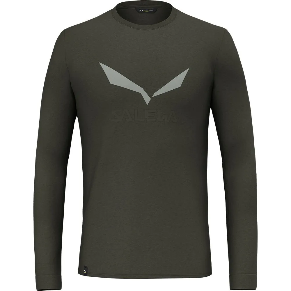 Salewa Solidlogo Dryton Langarm-t-shirt