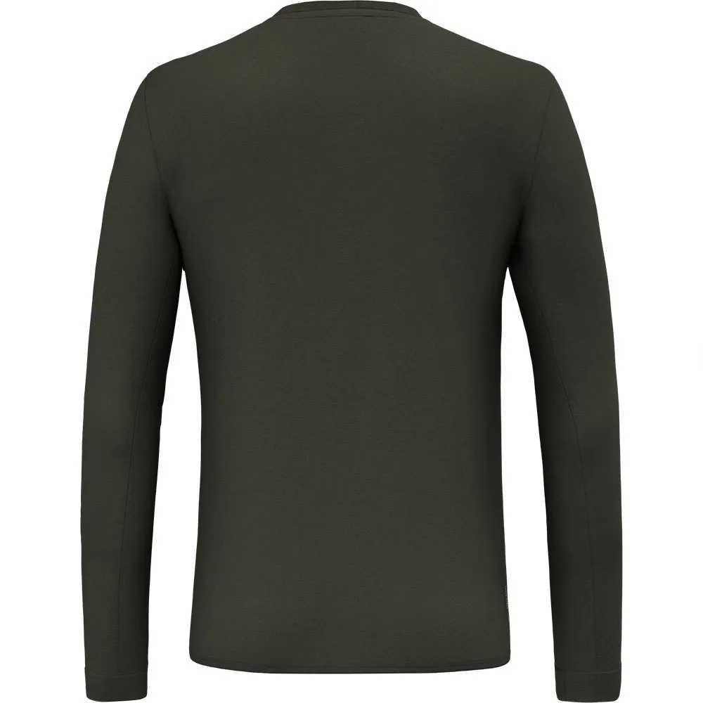 Salewa Solidlogo Dryton Langarm-t-shirt