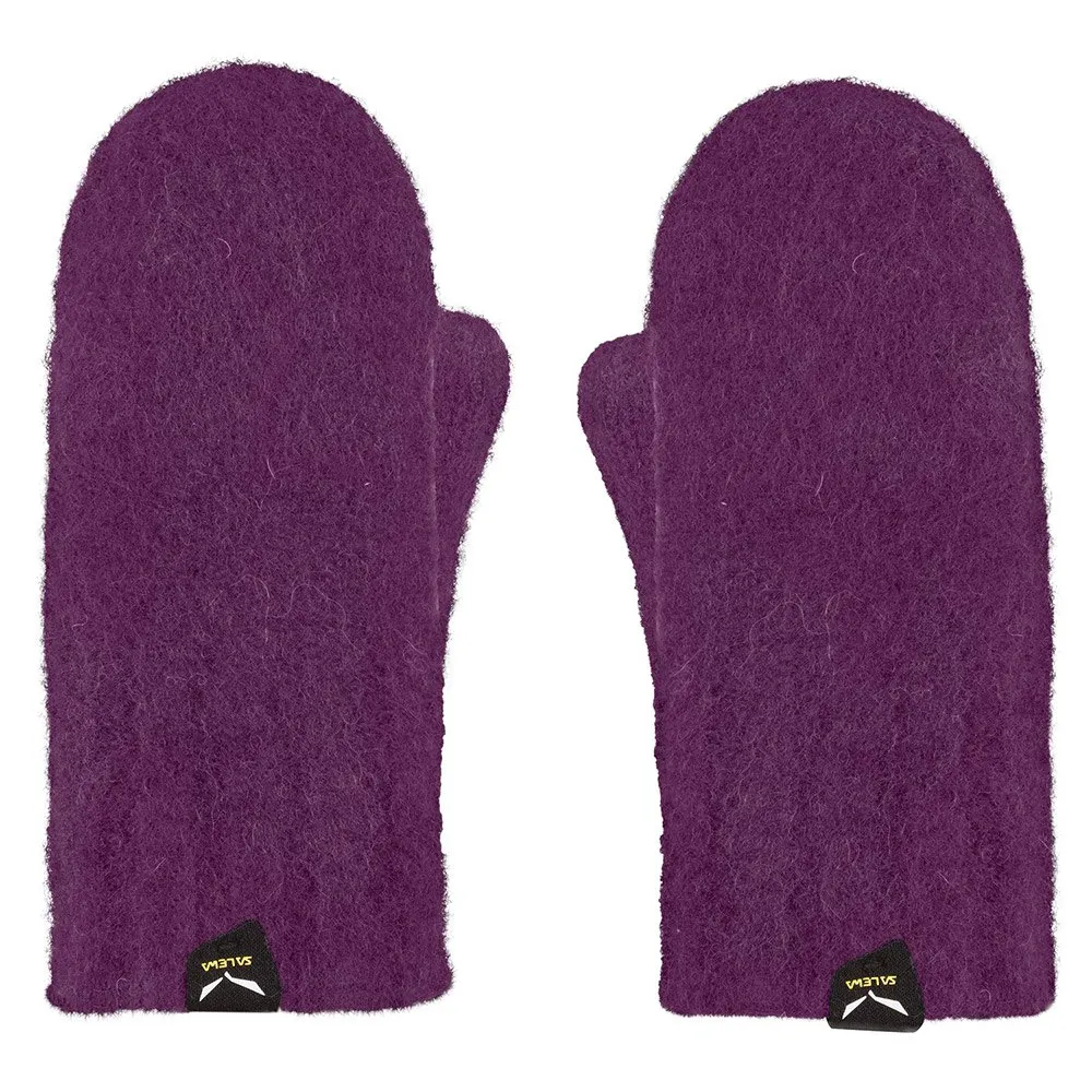Salewa Walk Wool Fausthandschuhe, Dark purple, S Salewa Walk Wool Fausthandschuhe, Dark purple, S