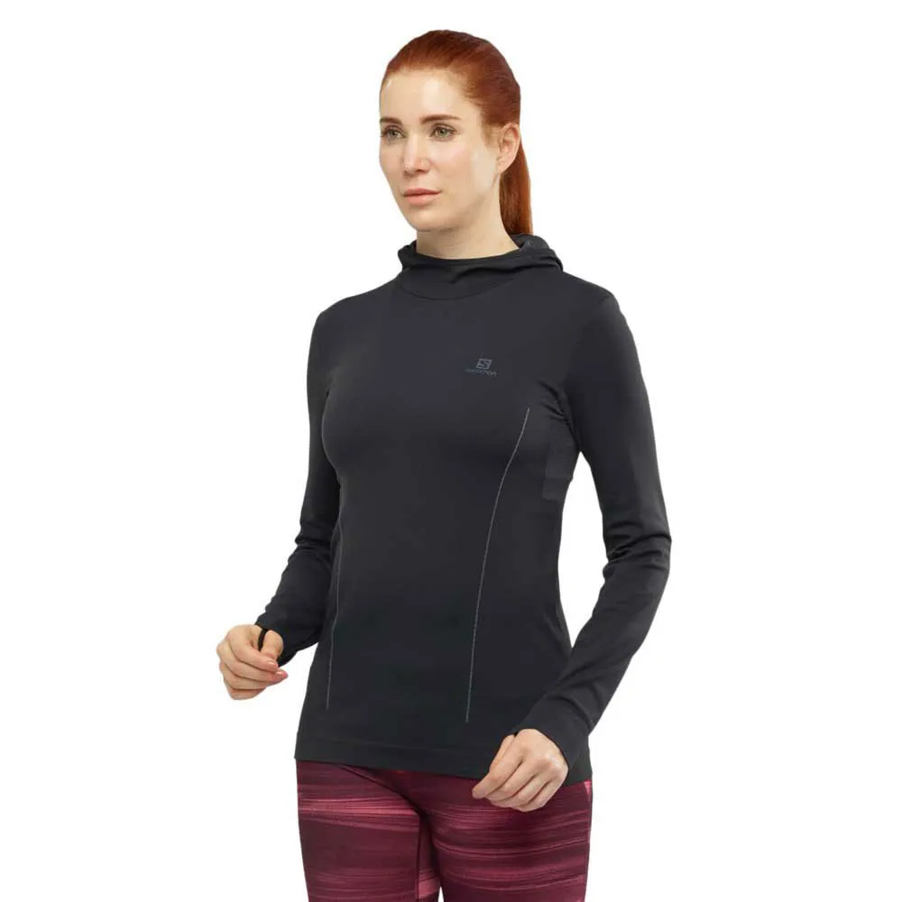Salomon Comet Seamless Kapuzenpullover female Salomon Comet Seamless Kapuzenpullover female