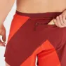 Salomon Cross 5´´ Kurze Hose male, Fiery red / cabernet